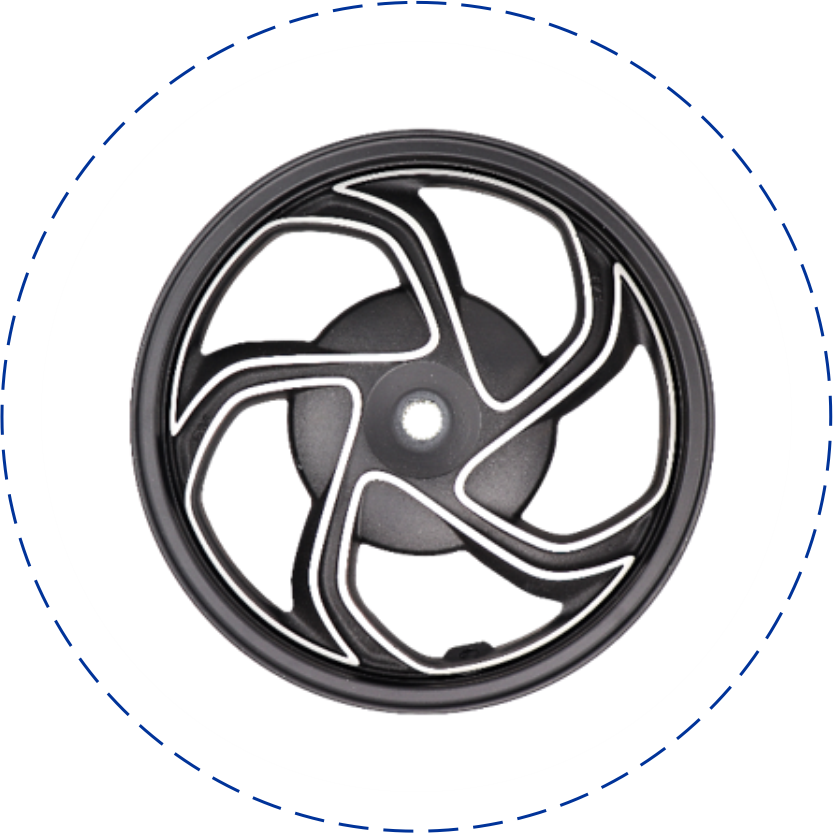 completely automated production of alloy wheels for vehicles